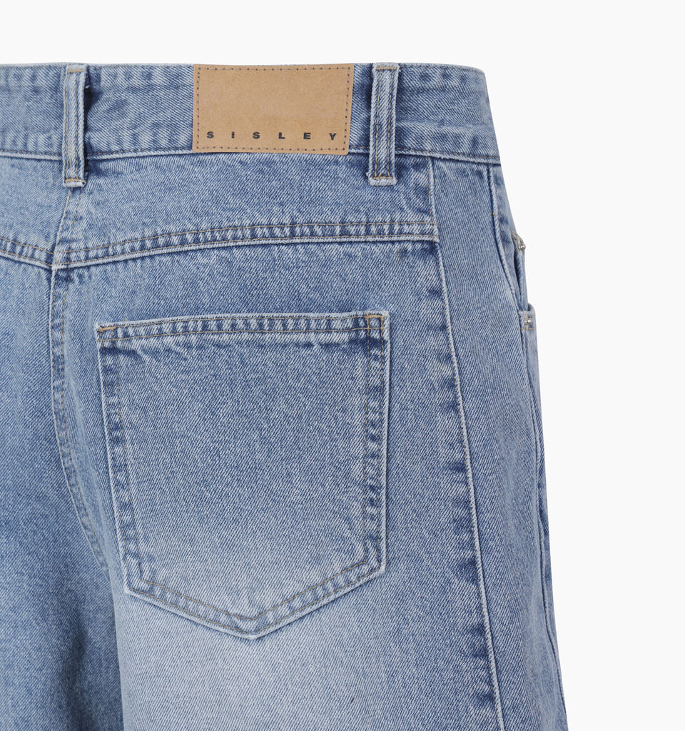 Blue jean bermudas - sisley k women - Blue | Sisley K image number 4